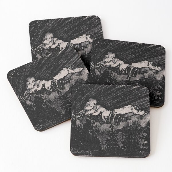 Item preview, charcoal sketching scenic photo black and white design designed and sold by SmashingDeals.