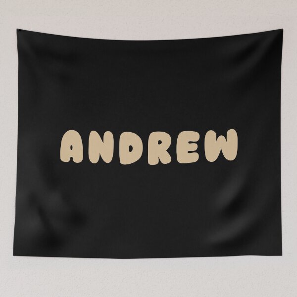 Item preview, Beige Andrew – Minimalist Personalized Name Design designed and sold by karolinahinc.