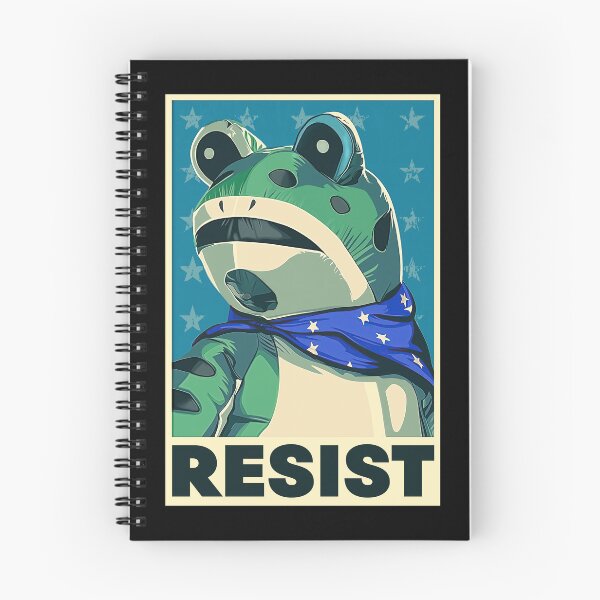 Item preview, RESIST Portland Frog Protest anti ICE Freedom Frog designed and sold by blackdogshop.