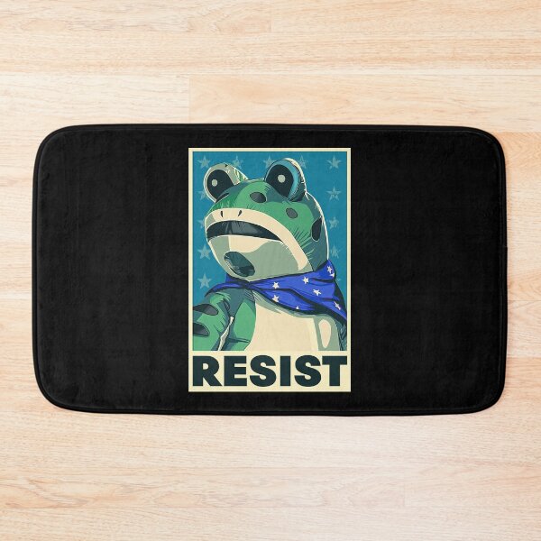 Item preview, RESIST Portland Frog Protest anti ICE Freedom Frog designed and sold by blackdogshop.