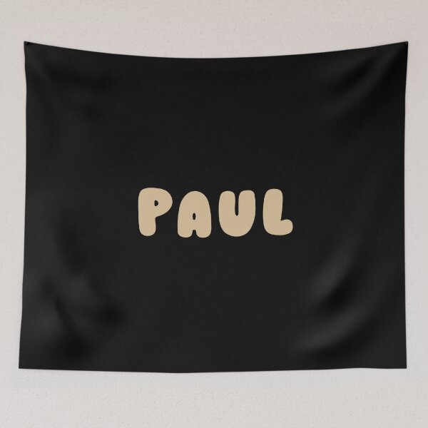 Item preview, Beige Paul – Minimalist Personalized Name Design designed and sold by karolinahinc.