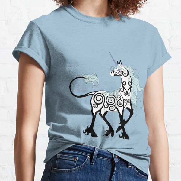 Gaze Tribal Unicorn Classic T-Shirt