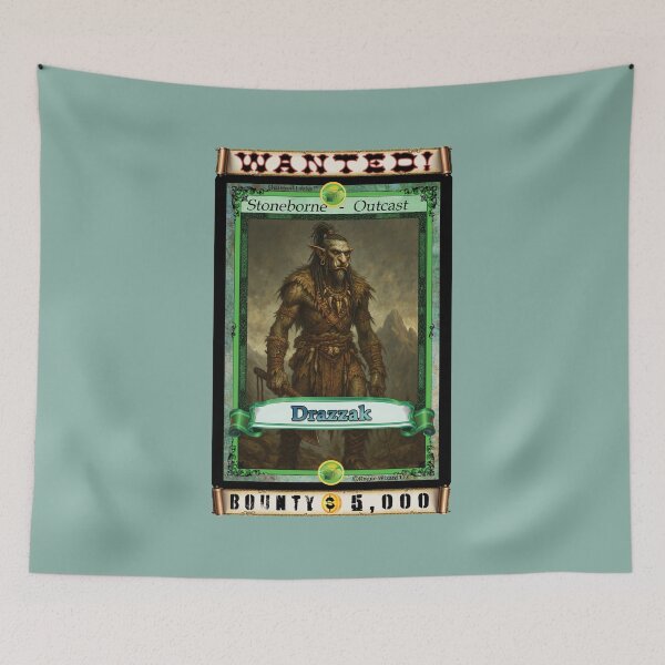 Item preview, Drazzak, Stoneborne Outcast - Troll Ranger designed and sold by Rogue Wizard.