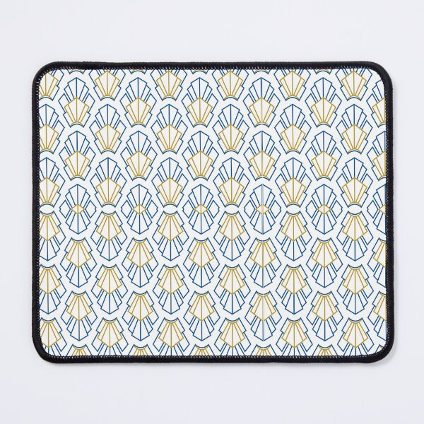Item preview, Golden Art Deco Shell Pattern – Elegant Geometric Luxury Design designed and sold by Infinite drip.