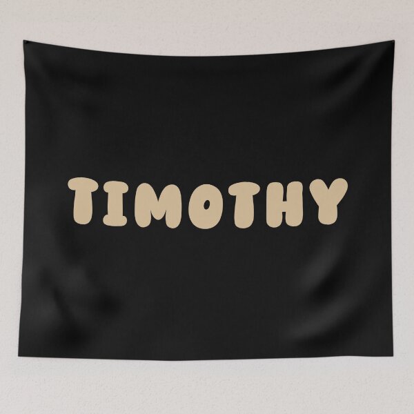 Item preview, Beige Timothy – Minimalist Personalized Name Design designed and sold by karolinahinc.