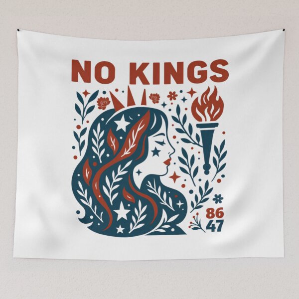 Item preview, No Kings In America designed and sold by cloudline-scb.