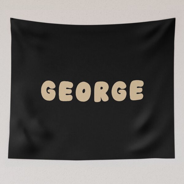 Item preview, Beige George – Minimalist Personalized Name Design designed and sold by karolinahinc.