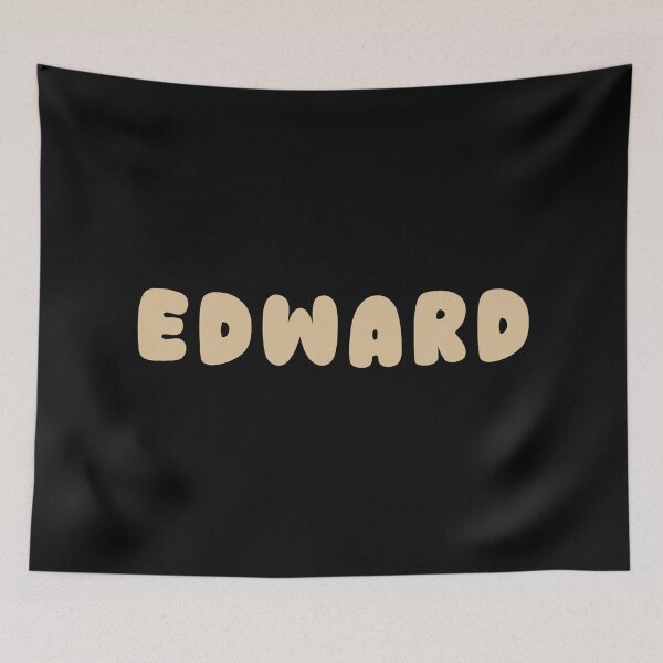 Item preview, Beige Edward – Minimalist Personalized Name Design designed and sold by karolinahinc.