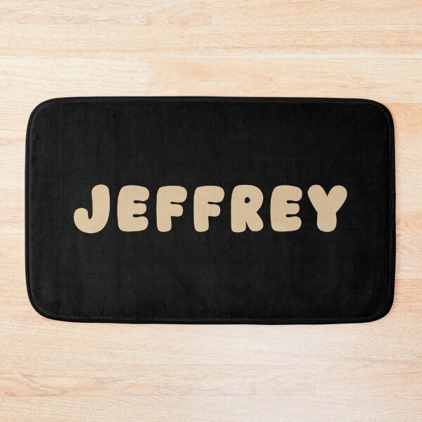 Item preview, Beige Jeffrey – Minimalist Personalized Name Design designed and sold by karolinahinc.