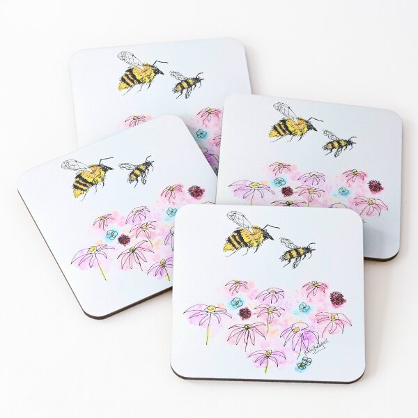 Artikelvorschau, Fleißige Bienen entworfen und verkauft von Thoughtfulbugs.