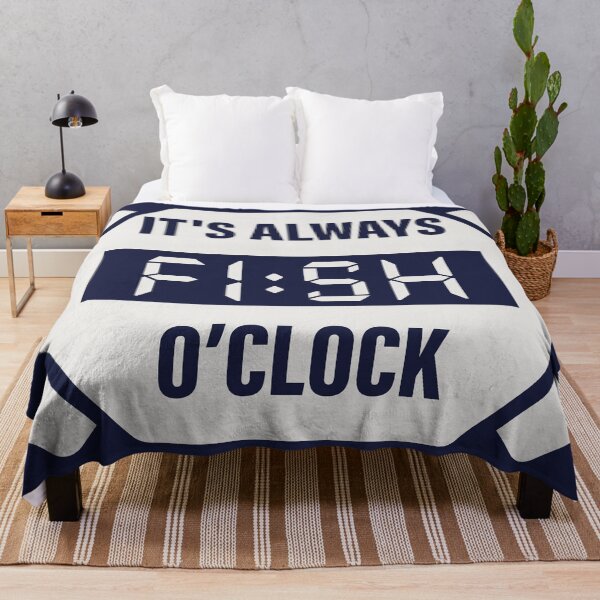 Item preview, It's Always Fish O'Clock Fishing Design designed and sold by cotros.