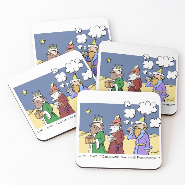 Item preview, Christmas cartoon - The Three Kings vaping designed and sold by Dinktoons.