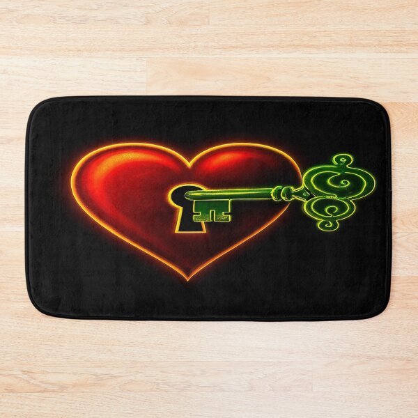 Item preview, Key of a heart designed and sold by Twala Creative Studio.