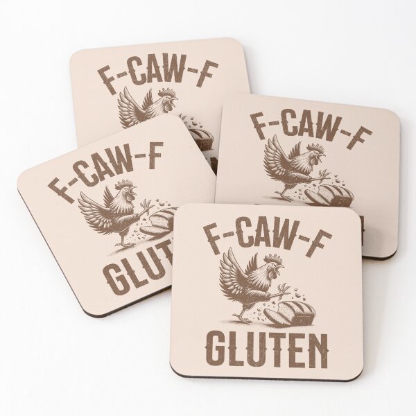 Item preview, F-Caw-F Gluten Gluten Intolerant Chicken designed and sold by KLArtzStore.