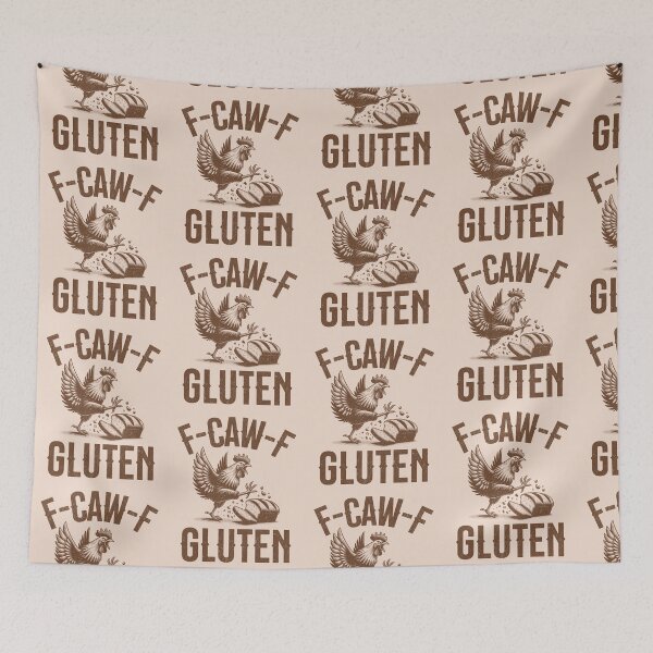 Item preview, F-Caw-F Gluten Gluten Intolerant Chicken designed and sold by KLArtzStore.