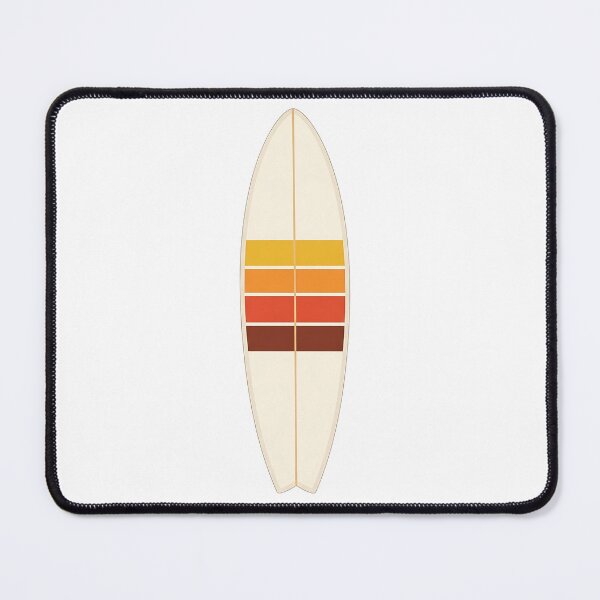 Item preview, Retro Stripe Surfboard designed and sold by Tropical art.