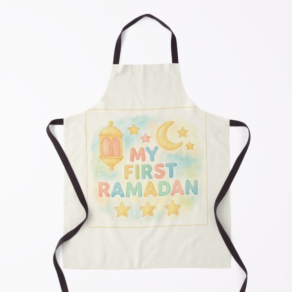 Item preview, My First Ramadan (V.16) – Pastel Islamic Lantern and Crescent Moon Design designed and sold by D-Islamic.
