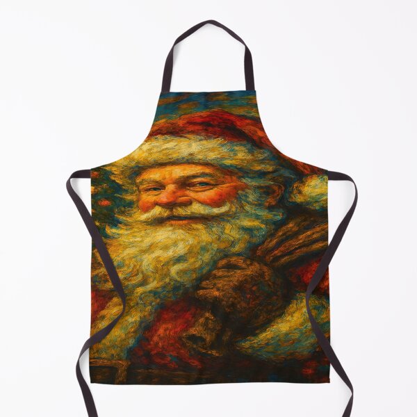 Item preview, Portrait of Santa Claus, Christmas festivities, Christmas atmosphere, Christmas tree, toys, sharing, holiday season, Nativity designed and sold by Redbdon.