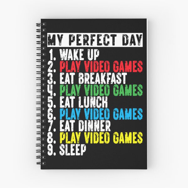 Item preview, My Perfect Day Classic Fit Gamer  designed and sold by Faissal Thomass.