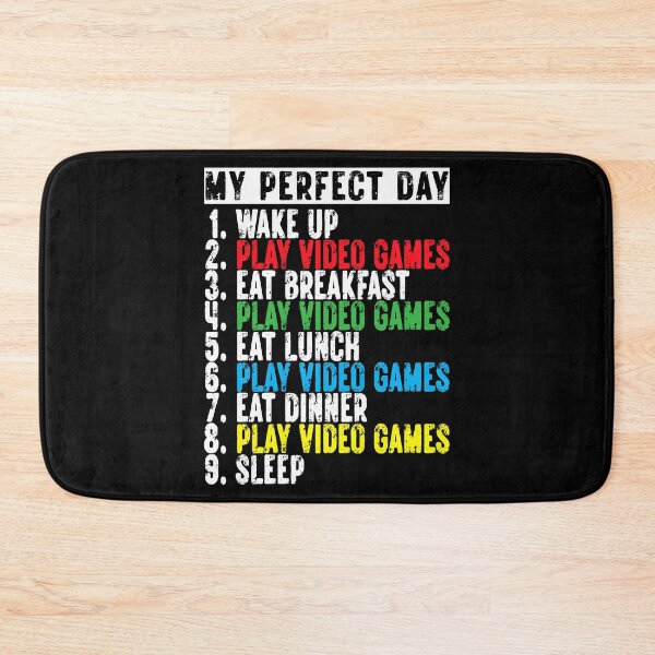 Item preview, My Perfect Day Classic Fit Gamer  designed and sold by Faissal Thomass.