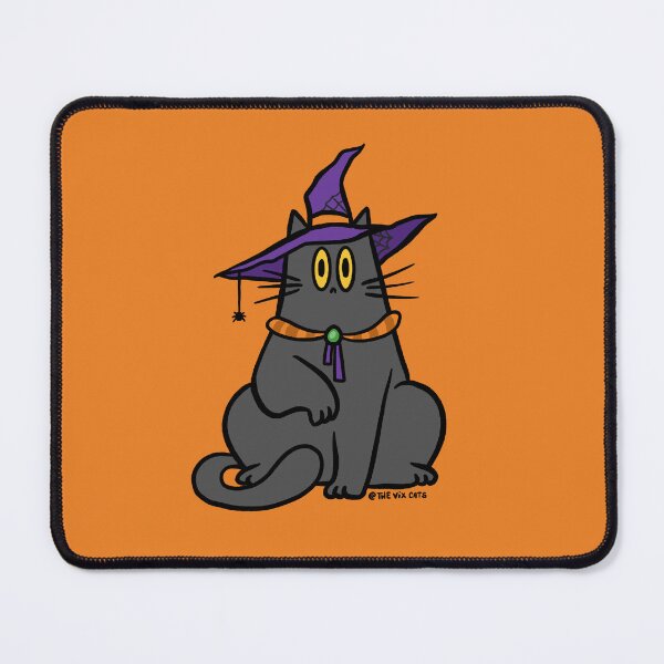 Item preview, Halloween Witch Cat designed and sold by TheVixCats.