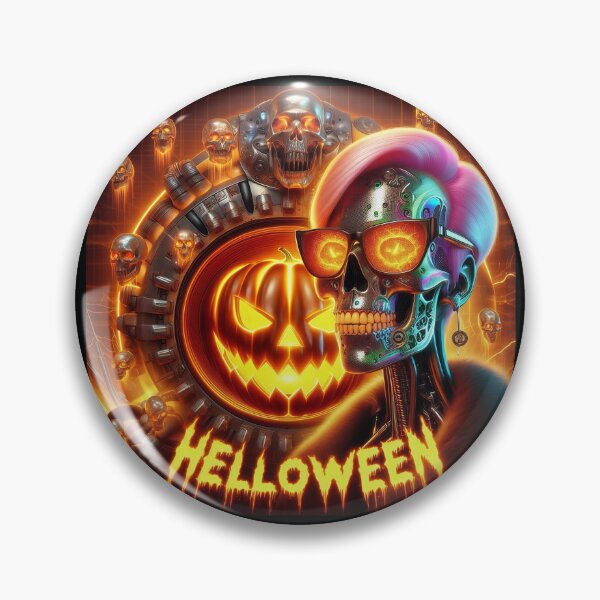 Item preview, Halloween Cybernetic Girl Neon Glow designed and sold by Voodoo Store Paranormal Collections.