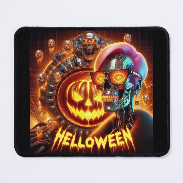 Item preview, Halloween Cybernetic Girl Neon Glow designed and sold by Voodoo Store Paranormal Collections.