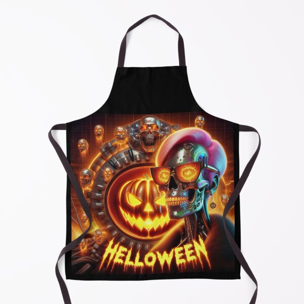 Item preview, Halloween Cybernetic Girl Neon Glow designed and sold by Voodoo Store Paranormal Collections.