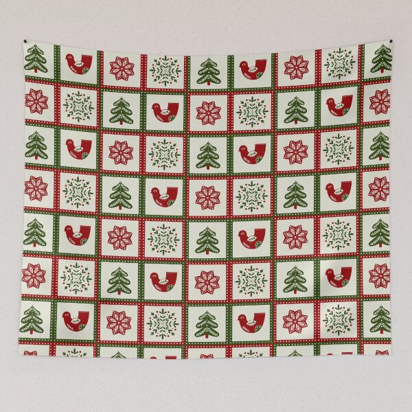 Item preview, Scandi Folk Christmas Pillow – Modern Holiday Décor with Cozy Nordic Style designed and sold by SimplyJasper.