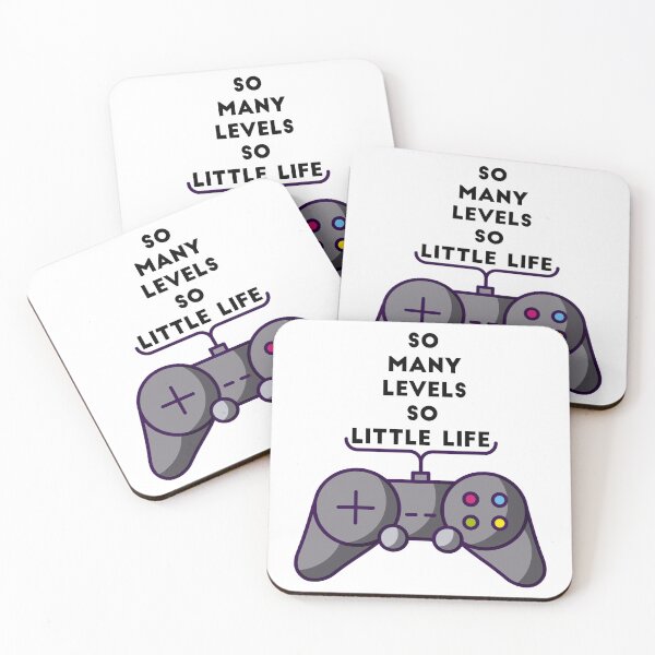 Item preview, So Many Levels So Little Life – Funny Gaming designed and sold by Art-Essa.