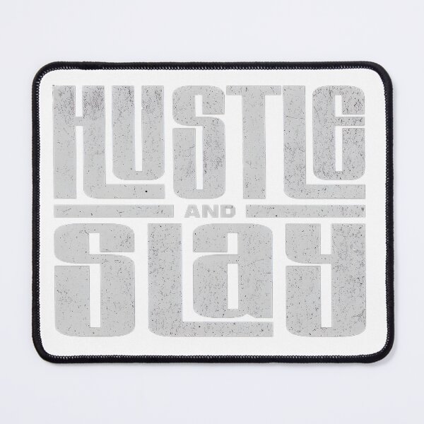 Item preview, hustle and slay quote text designed and sold by nerrowlia.