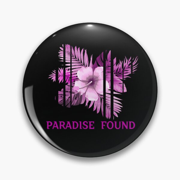 Item preview, Paradise Found Hibiscus Purple designed and sold by KONTOUR-SOMIN.