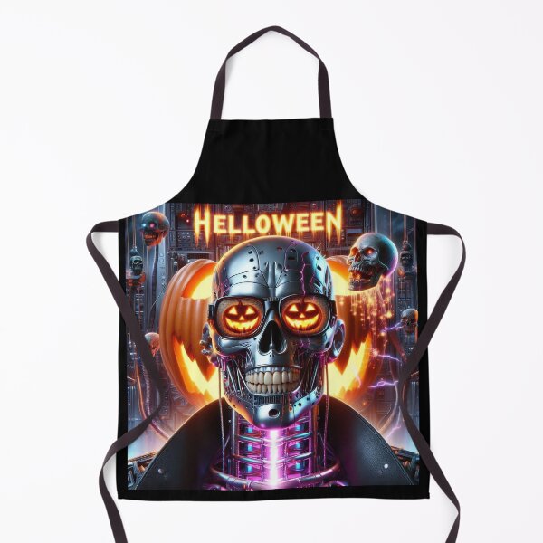 Item preview, Halloween Cybernetic Skeleton Among Flames designed and sold by Voodoo Store Paranormal Collections.