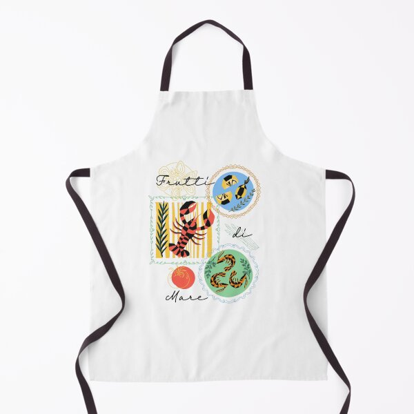 Item preview, Lobster and Shrimp Frutti di Mare Illustration designed and sold by Oniyasha.
