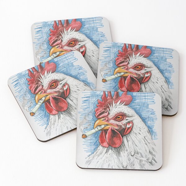 Item preview, smoking fried chicken  designed and sold by michelle-ev.