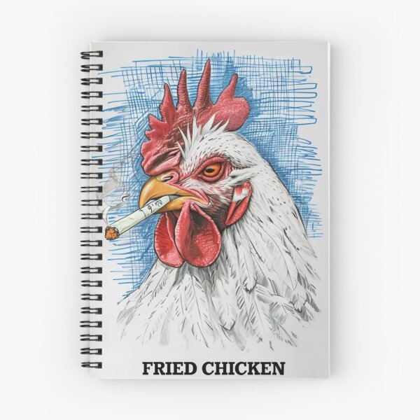 Item preview, smoking fried chicken  designed and sold by michelle-ev.