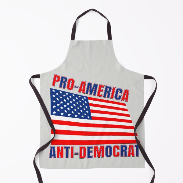 Artikelvorschau, Amerikanische Flagge PRO-AMERIKA ANTI-DEMOKRAT entworfen und verkauft von carolina1.