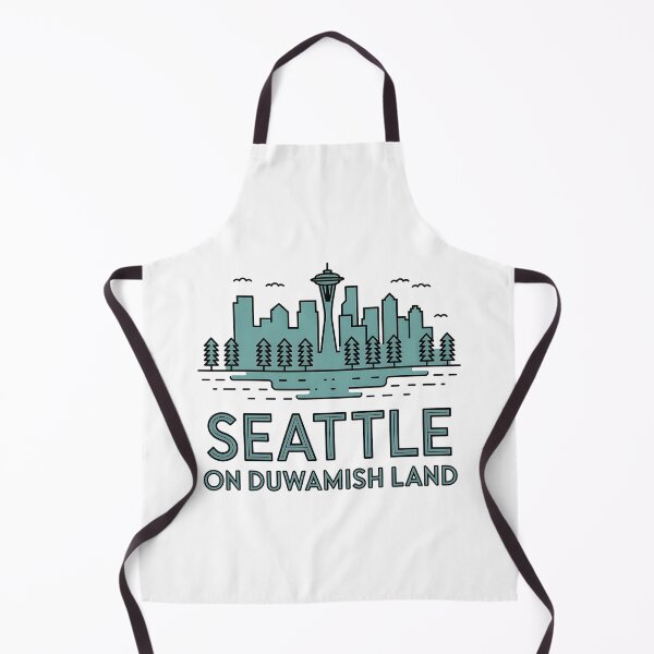 Item preview, Seattle on Duwamish Land • Acknowledgement City Map designed and sold by Blok45.
