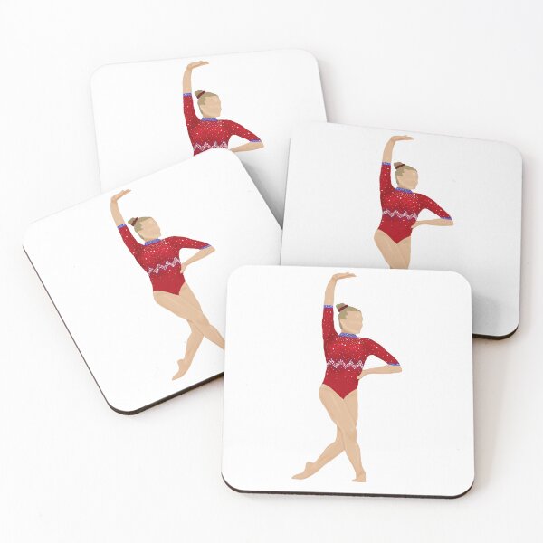 Item preview, Grace McCallum - Red Leo Gymnastics Art designed and sold by Cherries4.