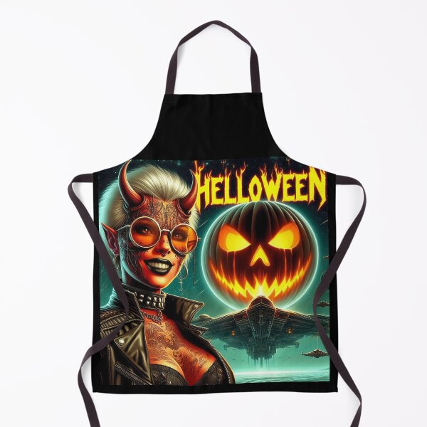 Item preview, Devilish Rocker Cosmic Halloween Queen designed and sold by Voodoo Store Paranormal Collections.