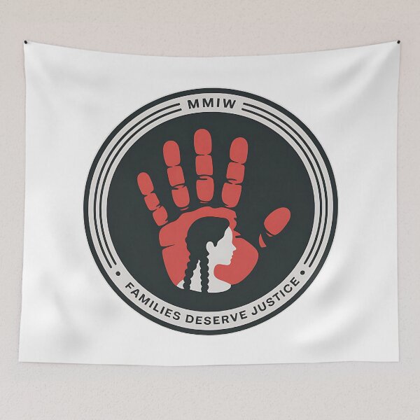 Item preview, Families Deserve Justice • Red Handprint Emblem designed and sold by Blok45.