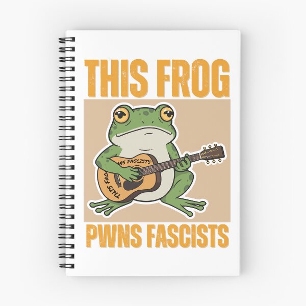 Item preview, This Frog Pwns Fascists designed and sold by Jamie Arpin-Ricci Designs.