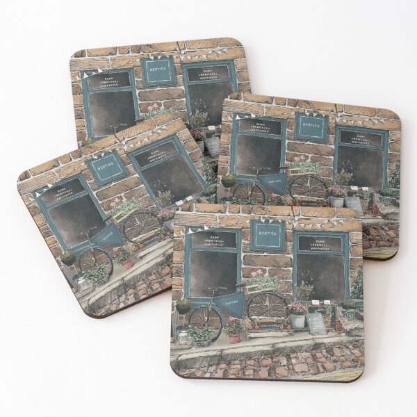 Item preview, Berties, Robin Hood’s Bay – Whitby Print  designed and sold by MelissaJamesIll.