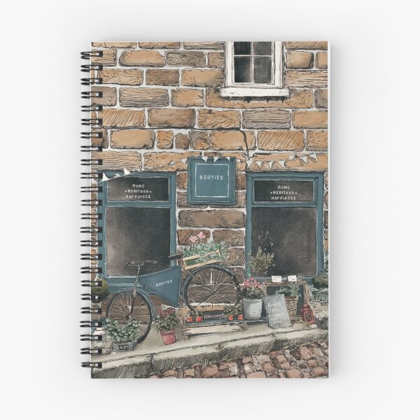Item preview, Berties, Robin Hood’s Bay – Whitby Print  designed and sold by MelissaJamesIll.
