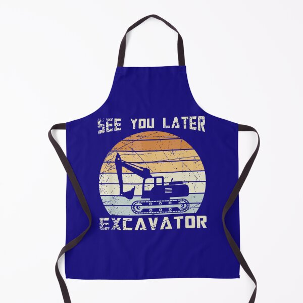 Item preview, Retro See You Later Excavator Construction Vehicle By Merch, Limited Edition, Perfect Gift For You  designed and sold by BROSHERYLSHOP.