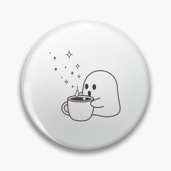 Item preview, Ghostly Café — Ghost Coffee Art designed and sold by arjybarji.