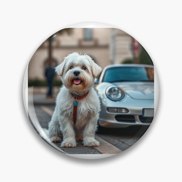 Artikelvorschau, Malteser Hund mit einem Porsche entworfen und verkauft von todian.