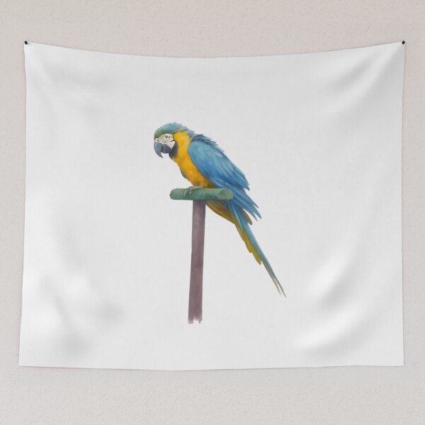 Item preview, Blue-and-Yellow Macaw (Ara ararauna) designed and sold by HOMETOWN86.