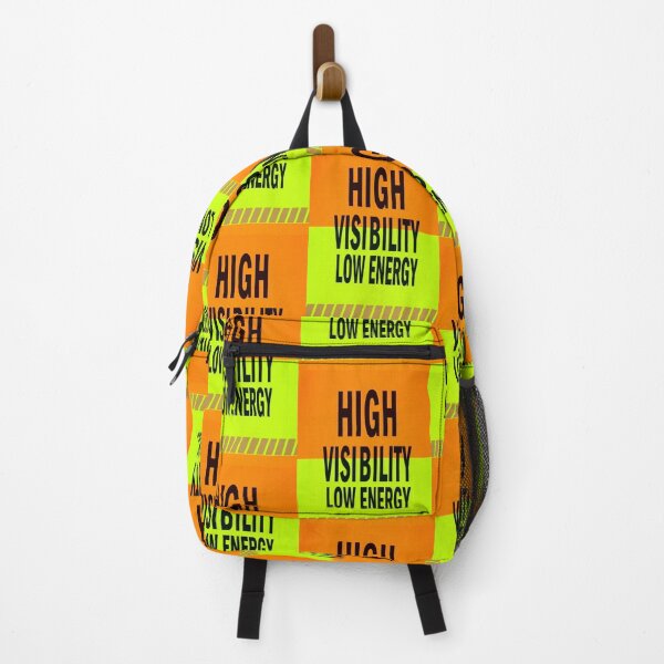Item preview, High Visibility Low Energy • Safety-Vest Style Funny Sticker & Tee designed and sold by CMdigit.