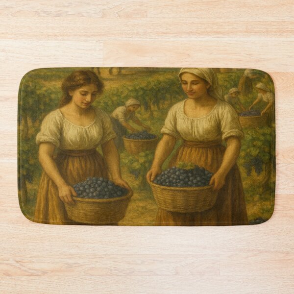 Item preview, Harvest Time – Grape Picking, Vintage Italy | by GGSTCraft designed and sold by ggstcraft.
